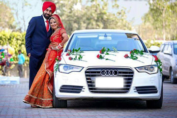 Luxury Wedding Cars Rental in Chandigarh